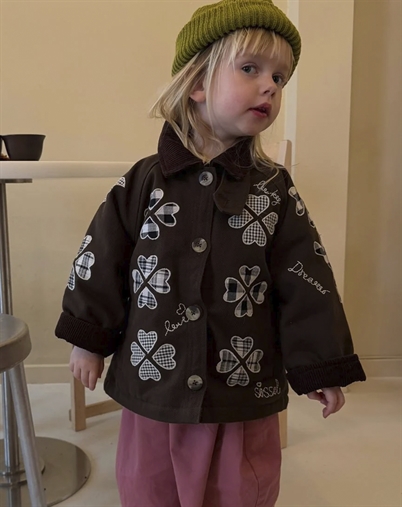 Sissel Edelbo Kids - Lillibeth Mini Jacke - Checked Brown